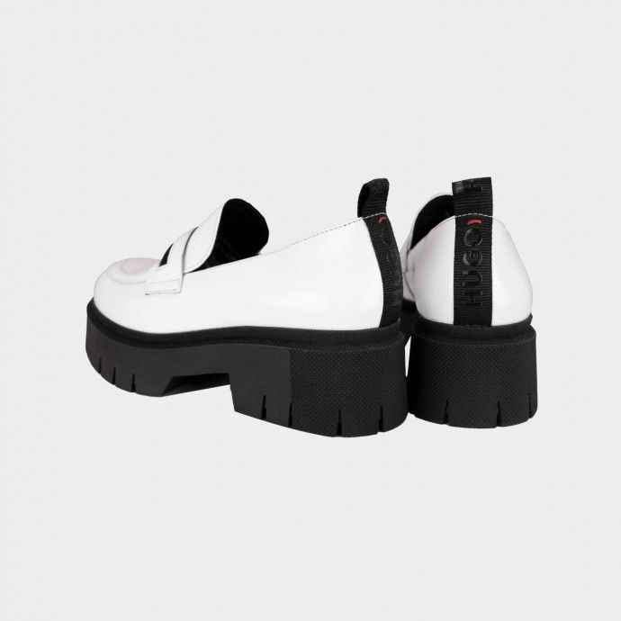 White Hugo Shoes