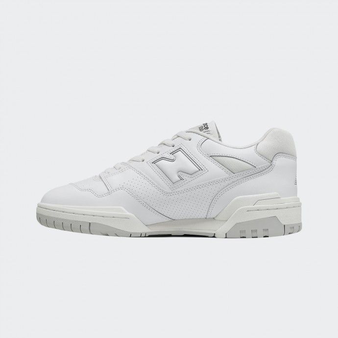 White New Balance 550 Sneakers