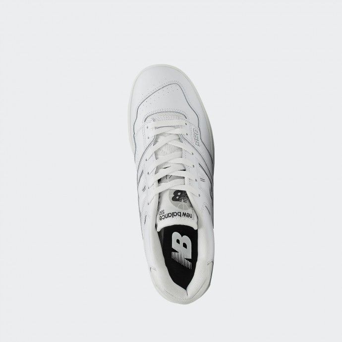 White New Balance 550 Sneakers