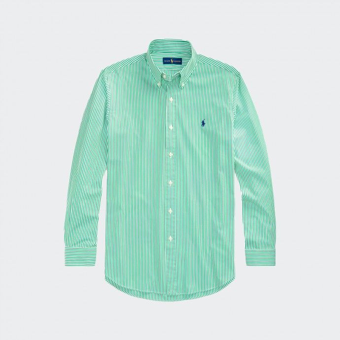 Chemise verte coupe slim Ralph Lauren