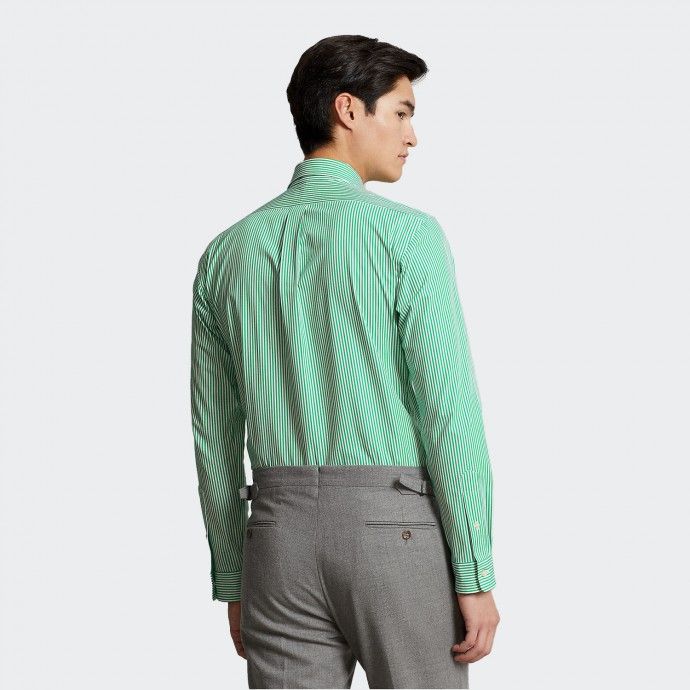 Chemise verte coupe slim Ralph Lauren