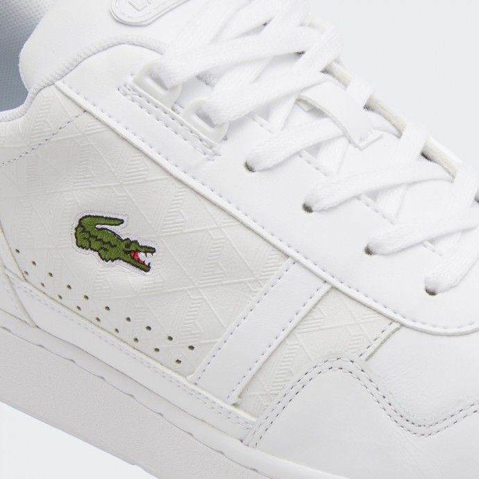 White Lacoste T-Clip Sneakers