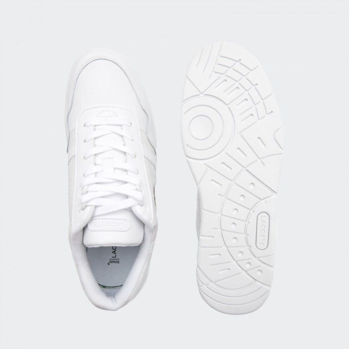 White Lacoste T-Clip Sneakers
