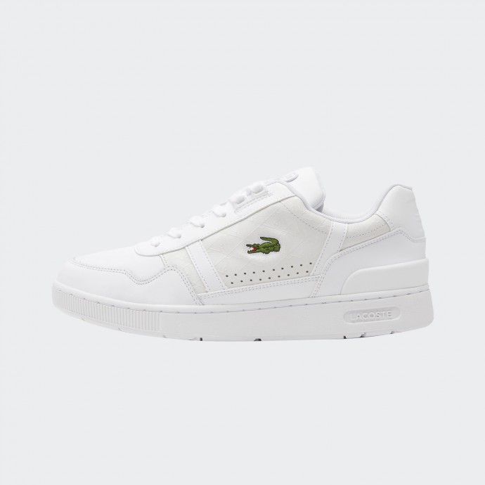 White Lacoste T-Clip Sneakers