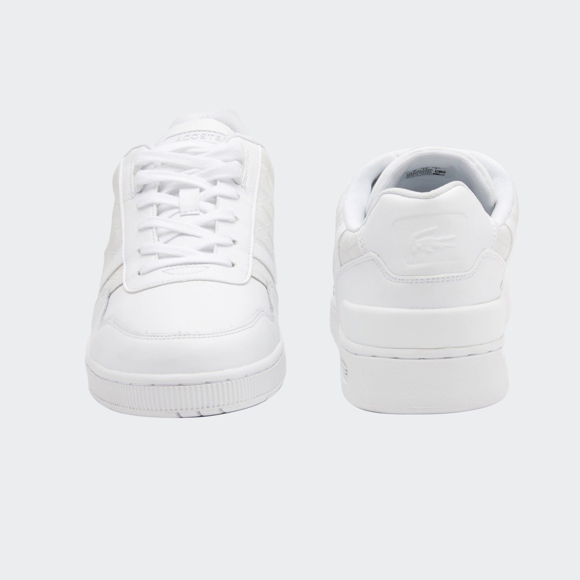 White Lacoste T-Clip Sneakers
