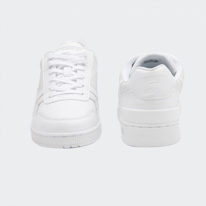 White Lacoste T-Clip Sneakers