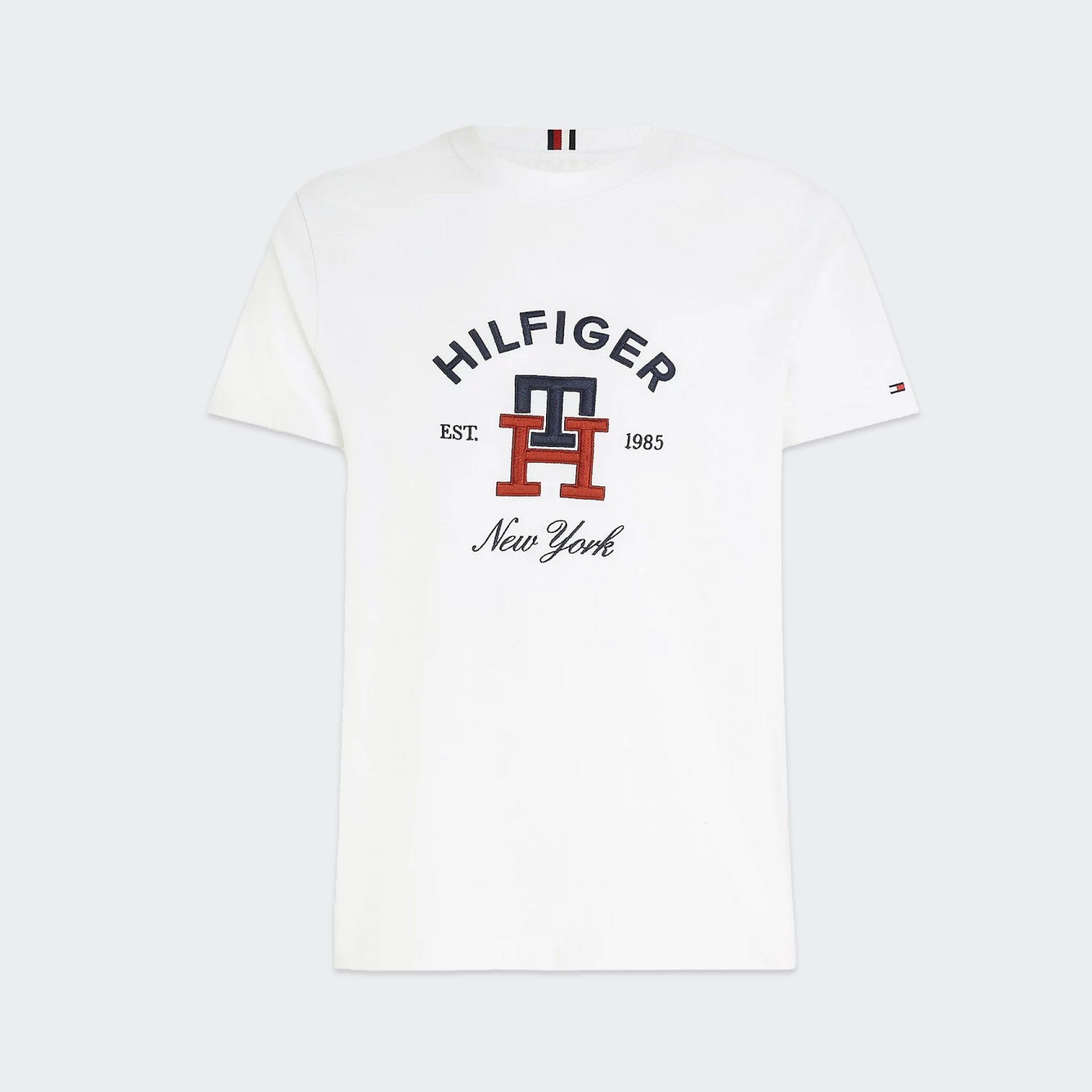 white Tommy Hilfiger T-shirt