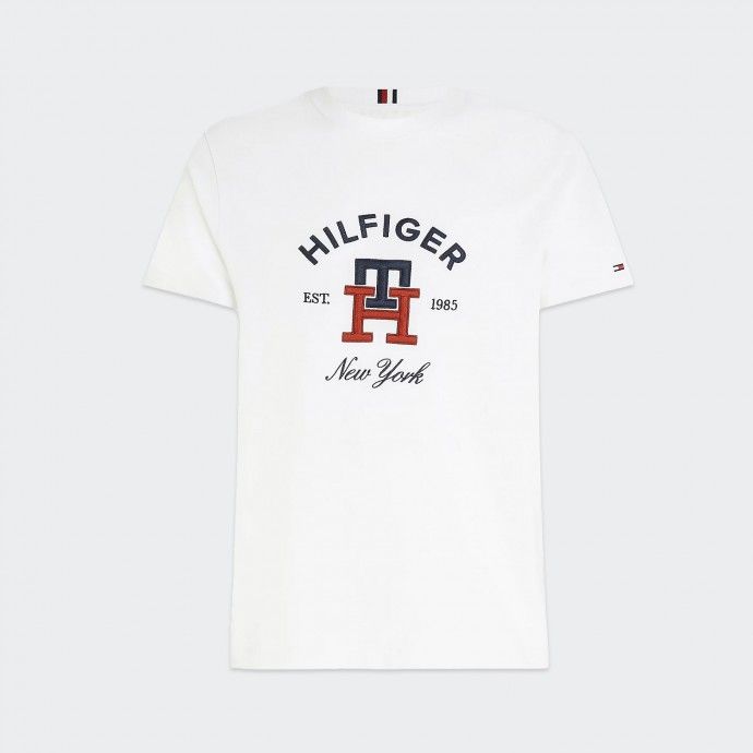 white Tommy Hilfiger T-shirt