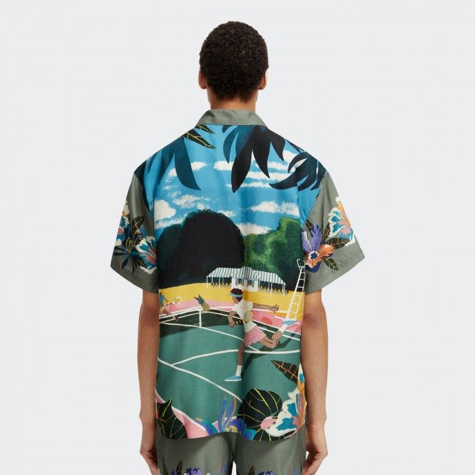 Scotch & Soda Kaki shirt