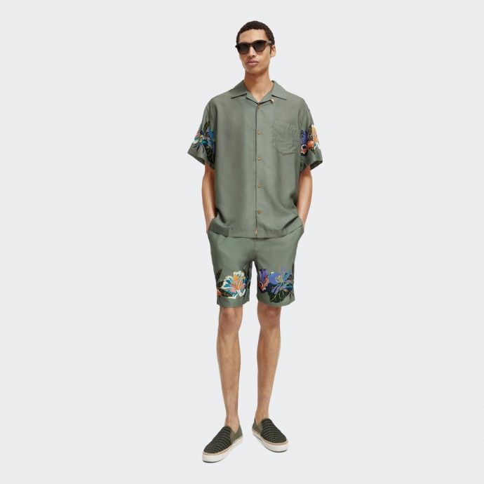 Scotch & Soda Kaki shirt