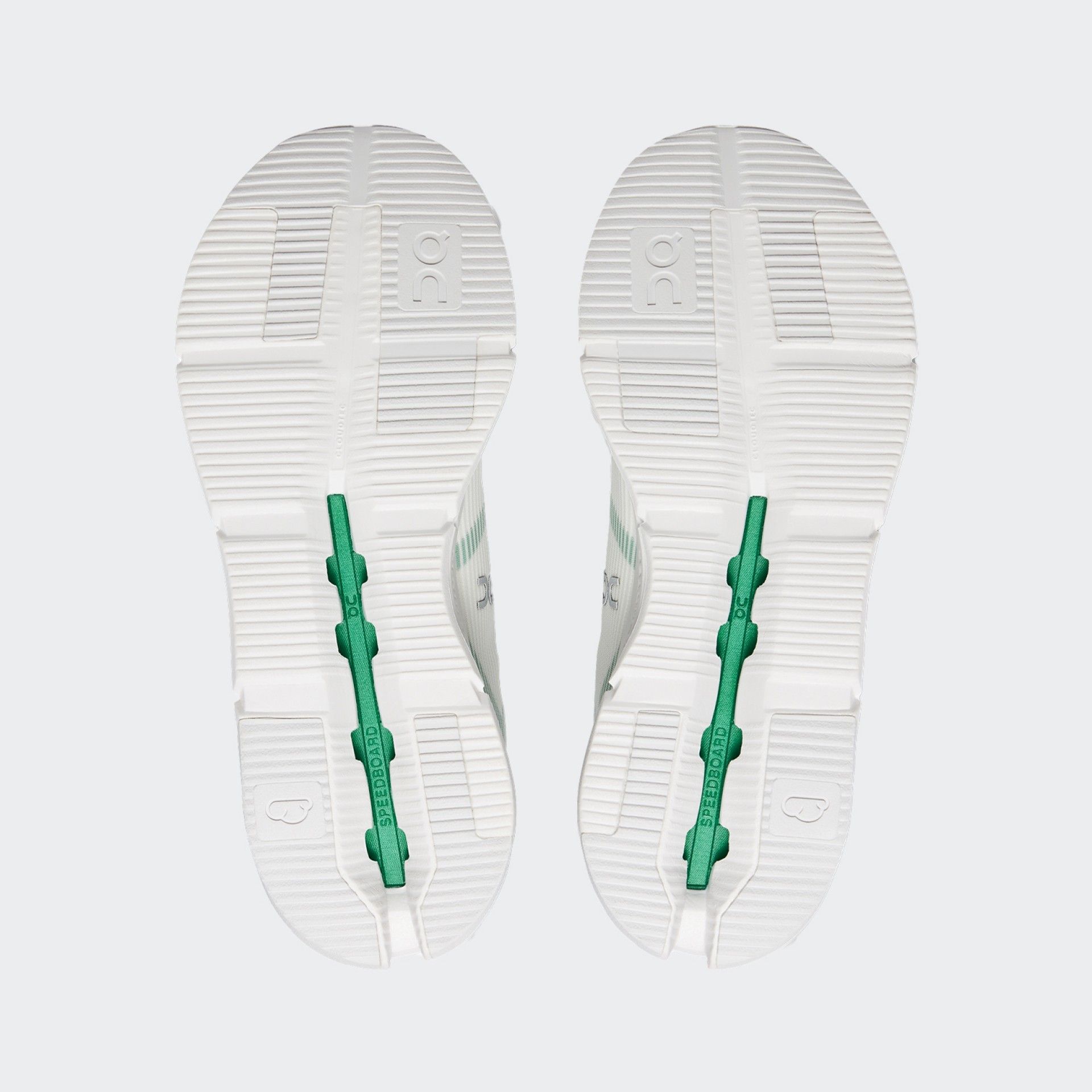 Sneakers On White
