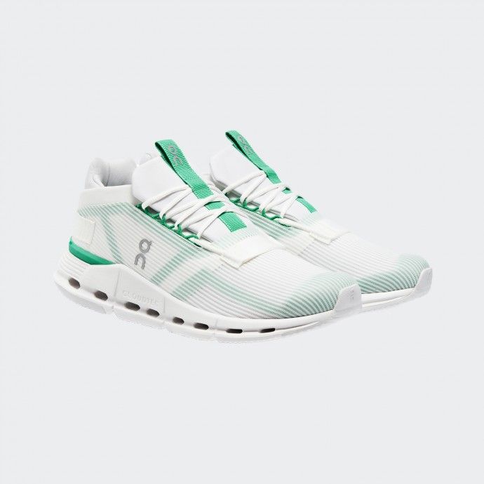 Sneakers On White