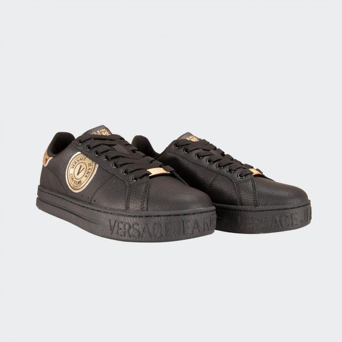 Versace Jeans Couture Black Sneakers