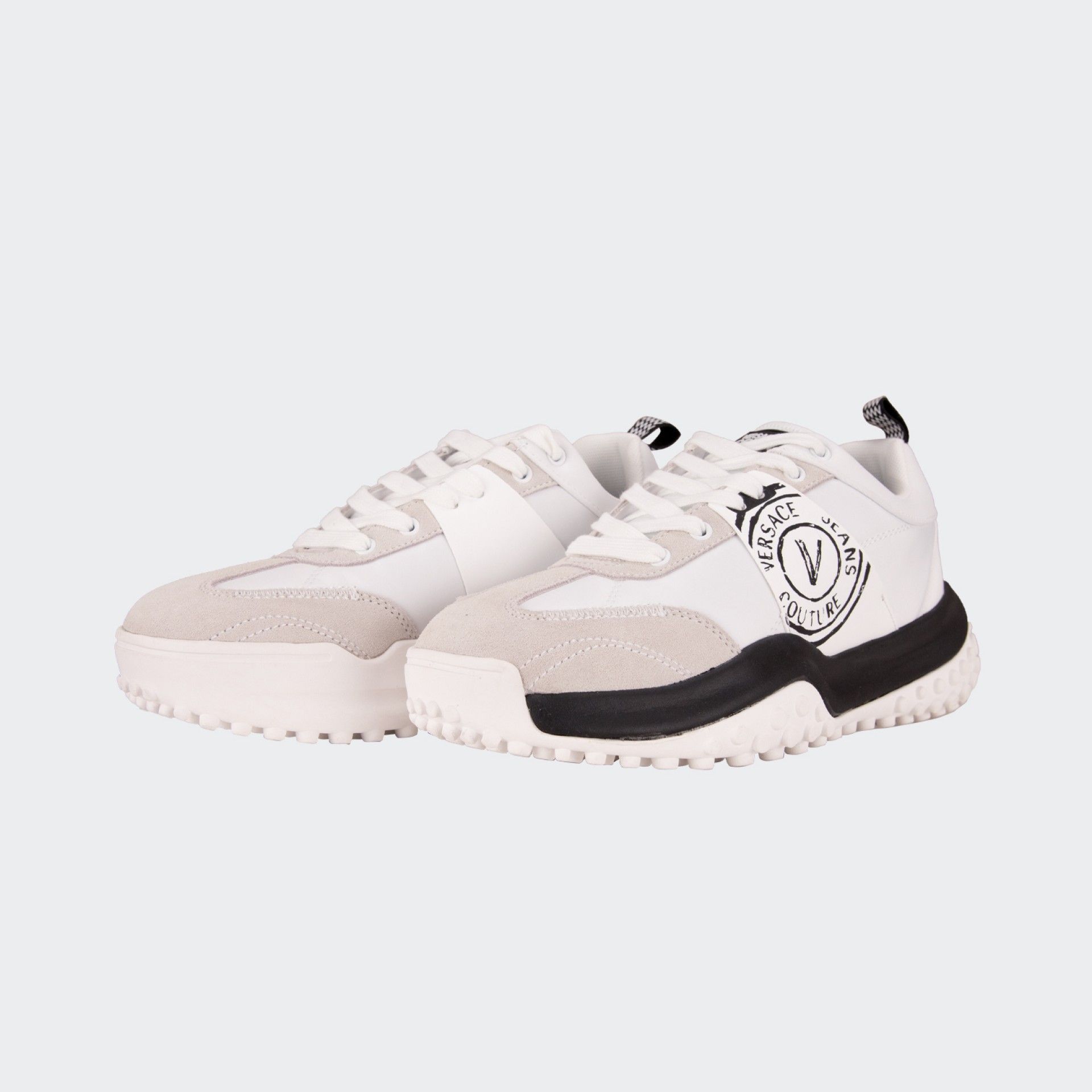 Versace Jeans Couture White Sneakers