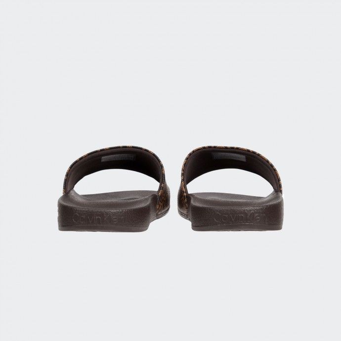 Calvin Klein Brown Flip Flops