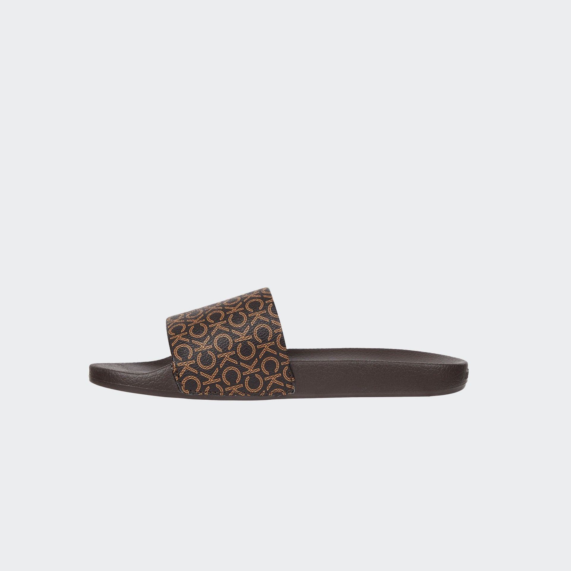 Calvin Klein Brown Flip Flops