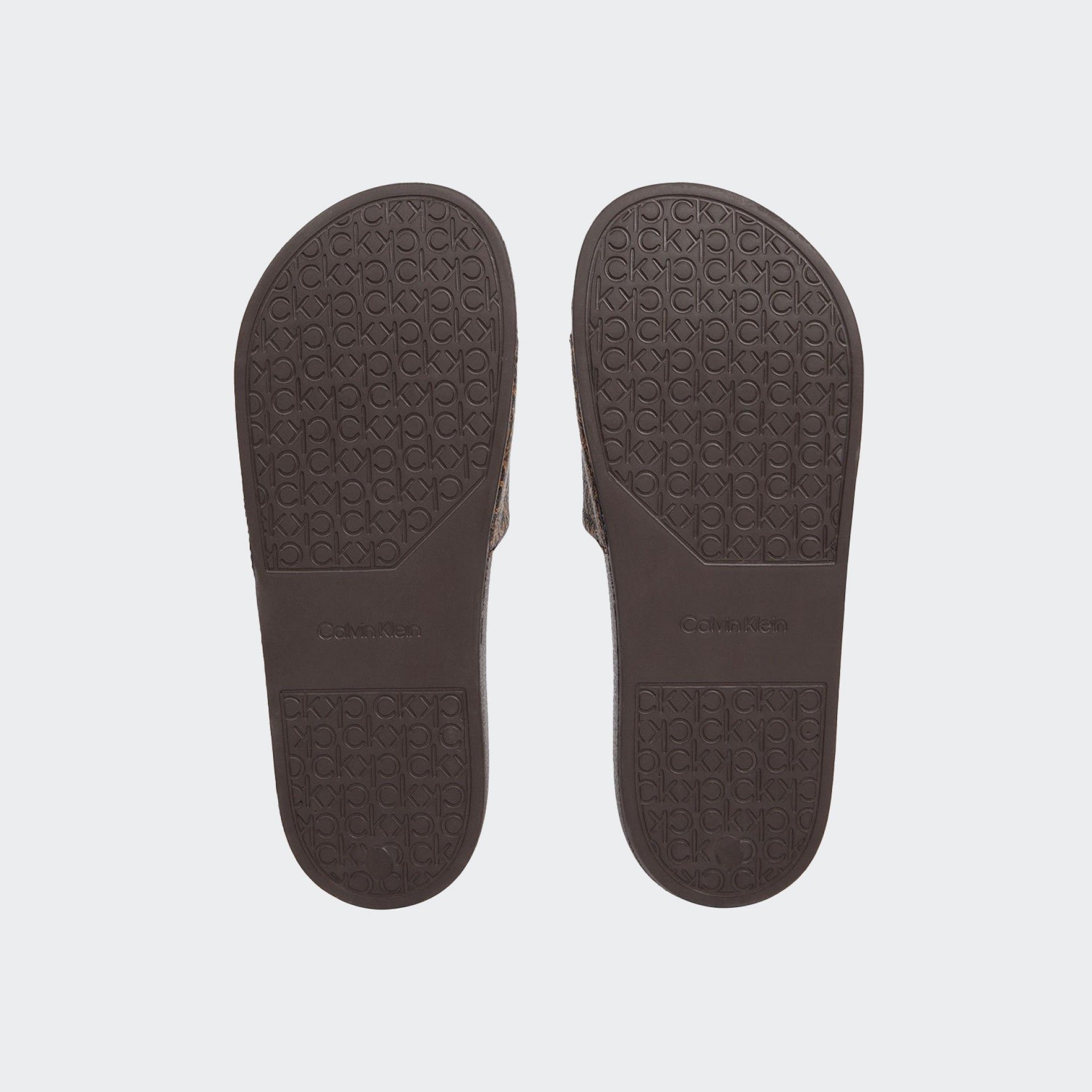 Calvin Klein Brown Flip Flops