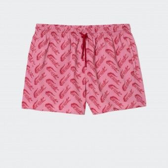 Pink Lacoste Shorts