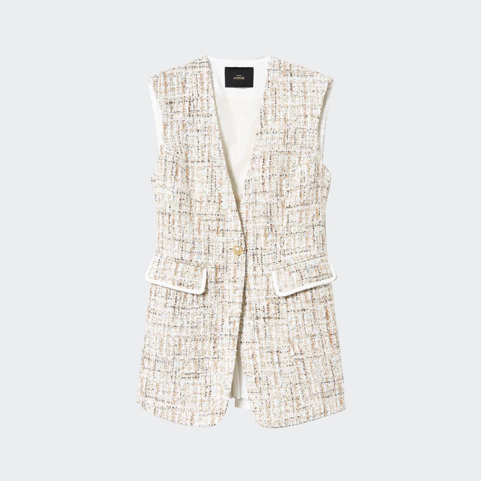 Gold Twinset Vest