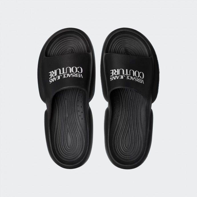 Versace Jeans Couture Black Slipper