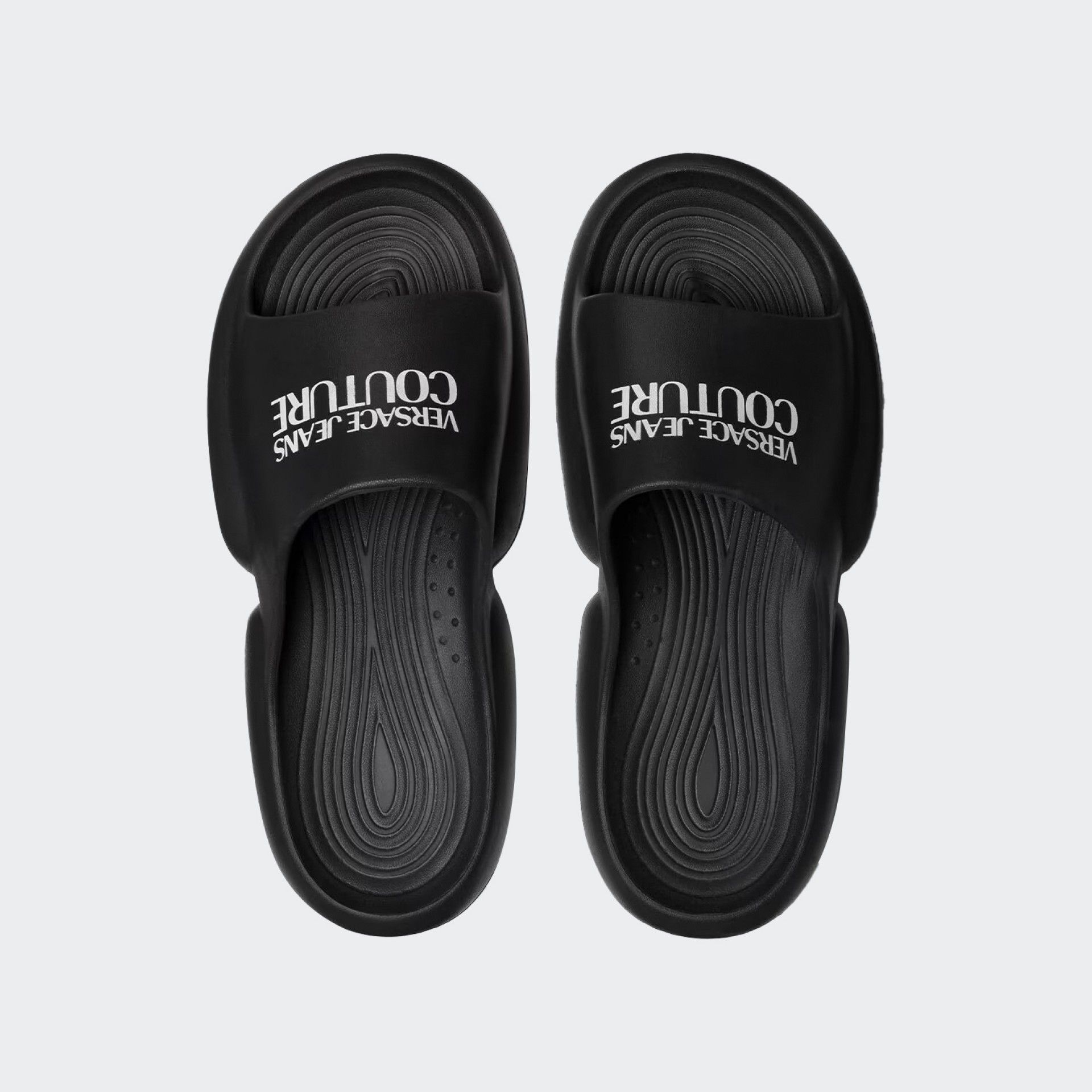 Versace Jeans Couture Black Slipper