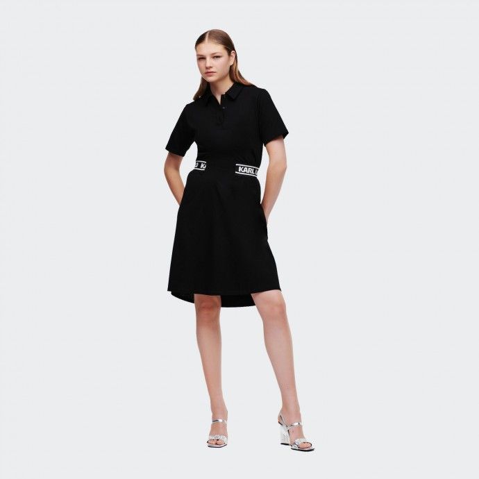 Karl Lagerfeld Black Dress