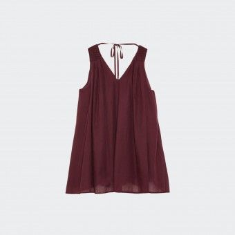 Vestido corto con escote en V M�me Road