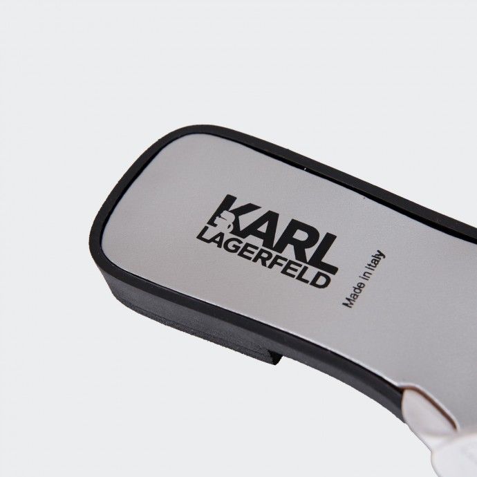 Karl Lagerfeld White Slipper