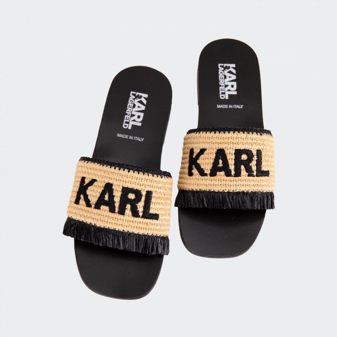 Karl Lagerfeld Camel Slipper