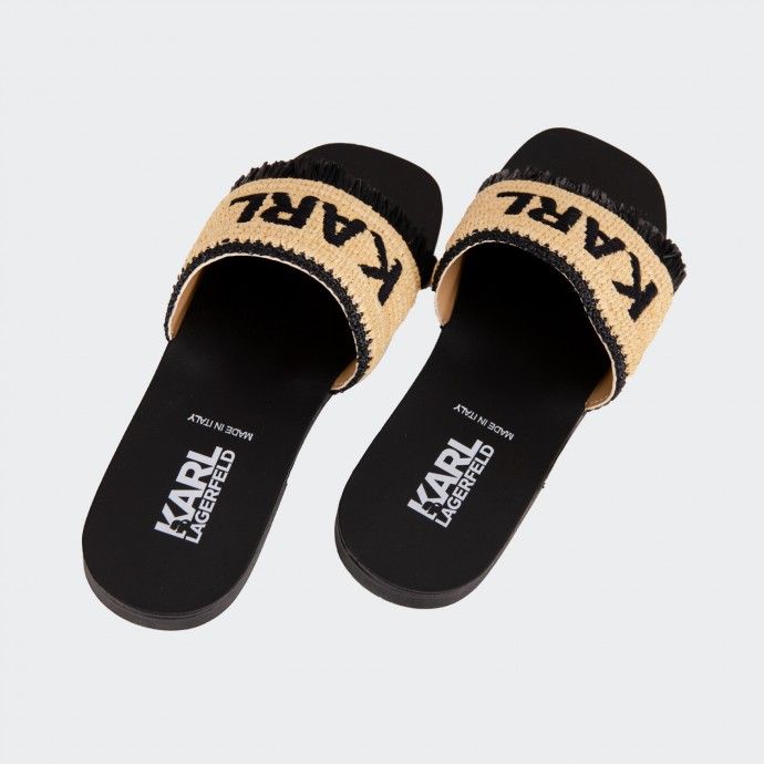 Karl Lagerfeld Camel Slipper