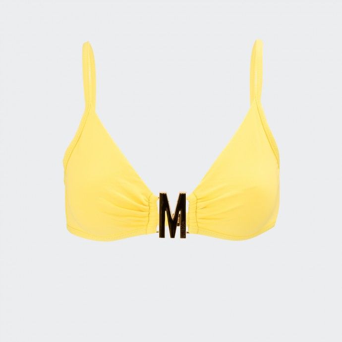 Yellow Moschino Swim Top