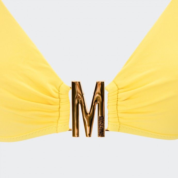 Yellow Moschino Swim Top