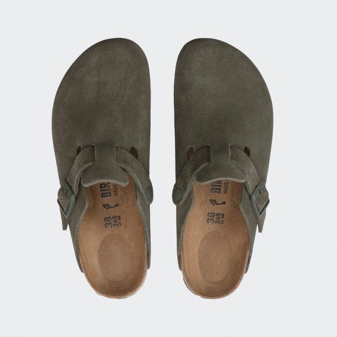 Birkenstock Kaki Flip Flops