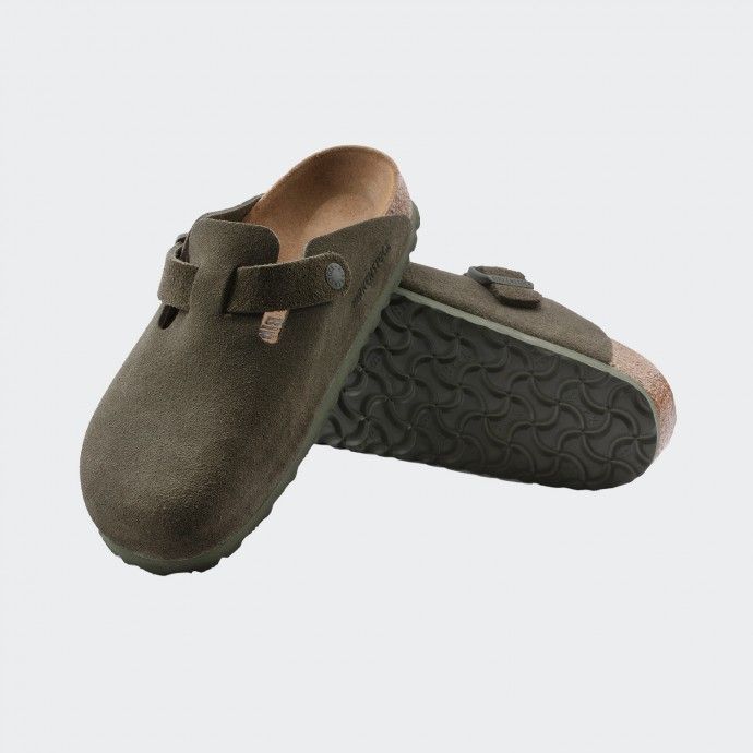 Birkenstock Kaki Flip Flops