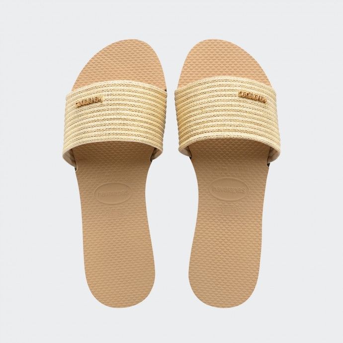 Havaianas You Malta Metallic Flip Flops