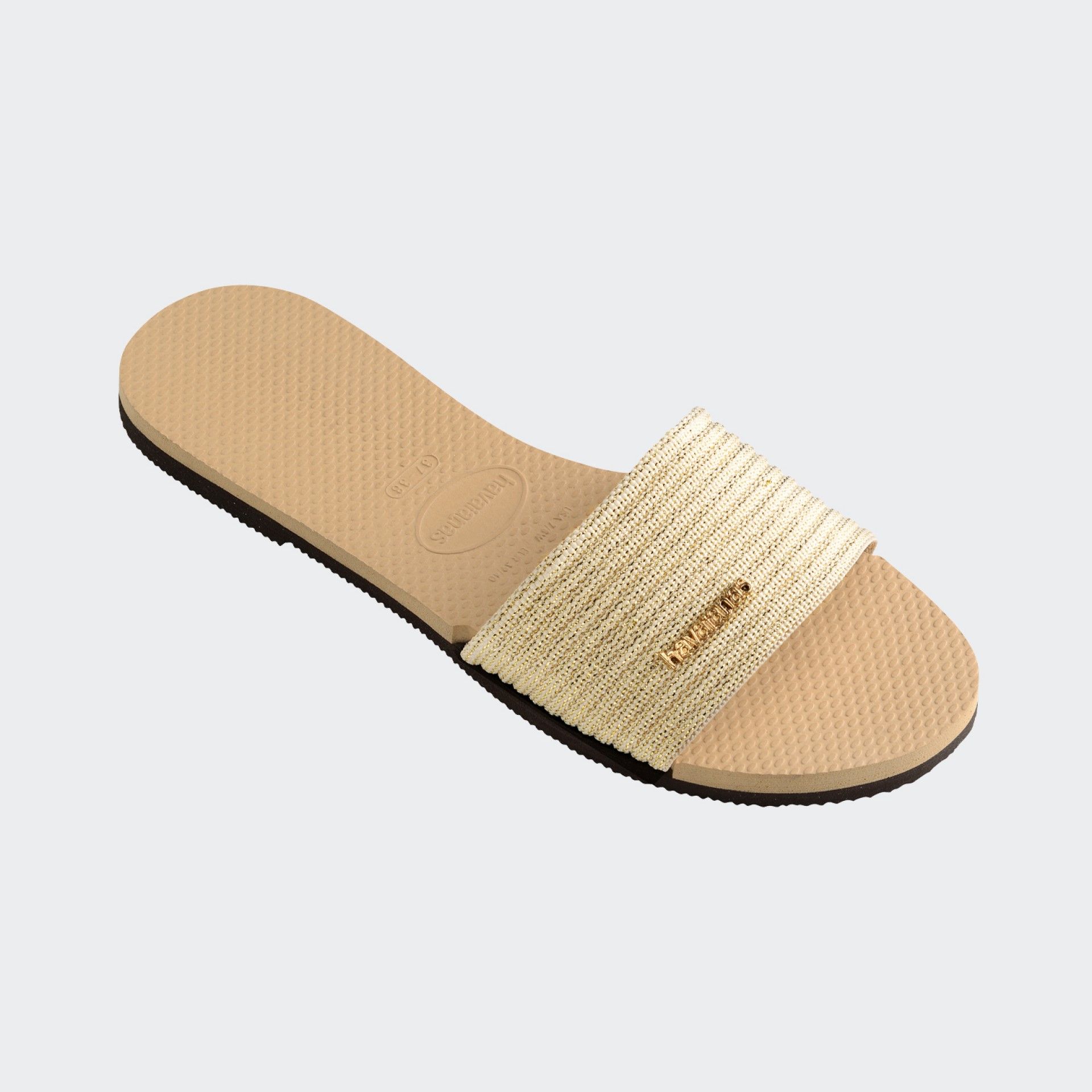 Havaianas You Malta Metallic Flip Flops