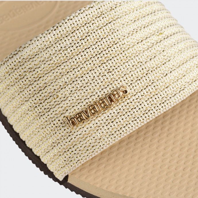 Havaianas You Malta Metallic Flip Flops