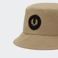 Bucket Fred Perry Laurel Wreath Patch Warm Stone