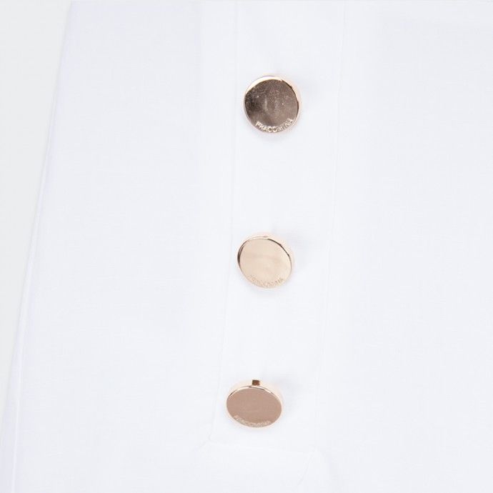 Pantalon palazzo taille haute Fracomina avec boutons dor�s