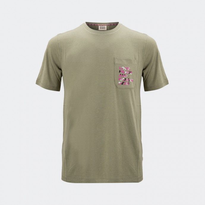 Scotch & Soda Lyocell Pocket T-Shirt