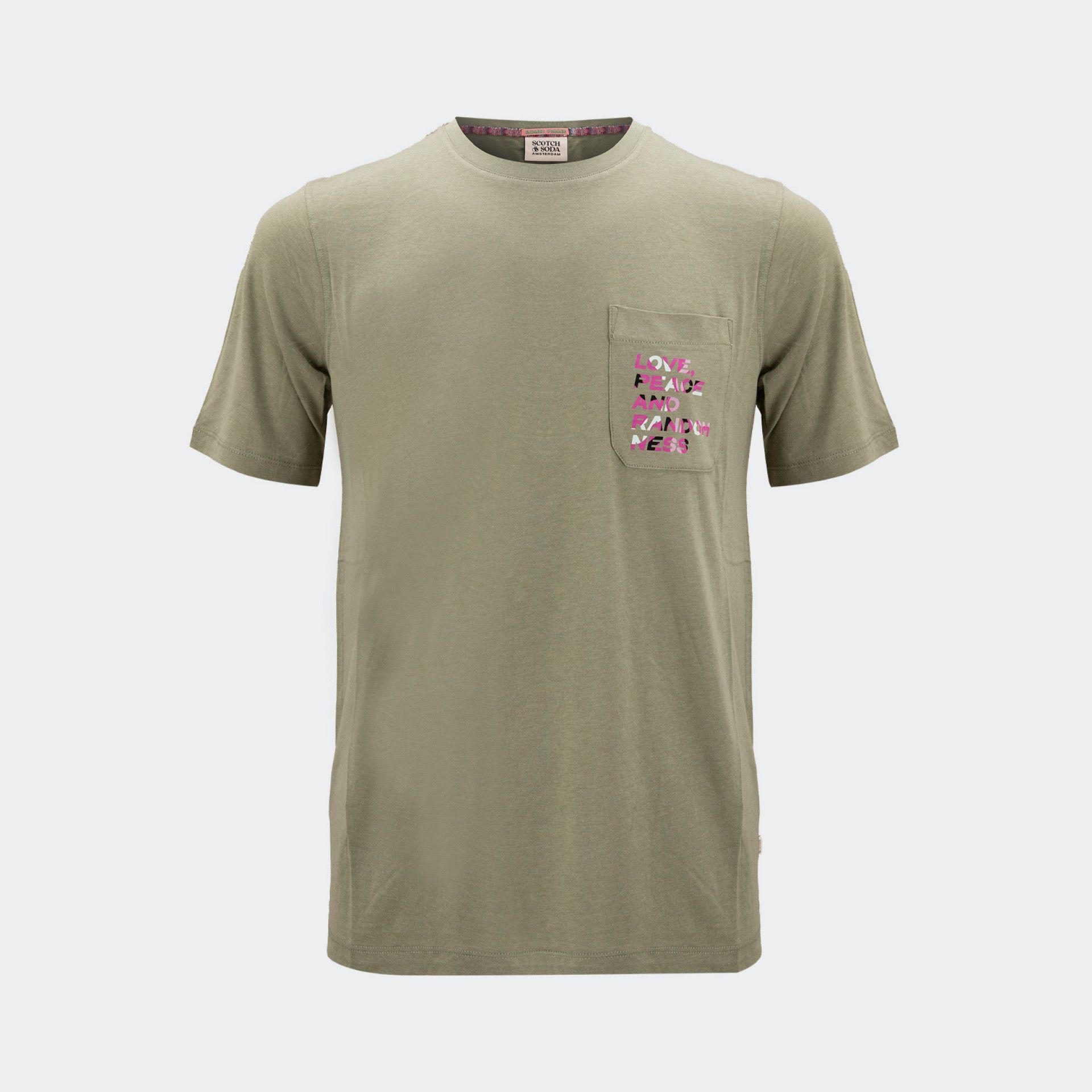 Scotch & Soda Lyocell Pocket T-Shirt