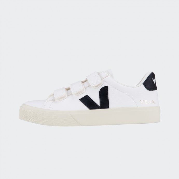Veja Recife Baskets blanches en cuir sans chrome