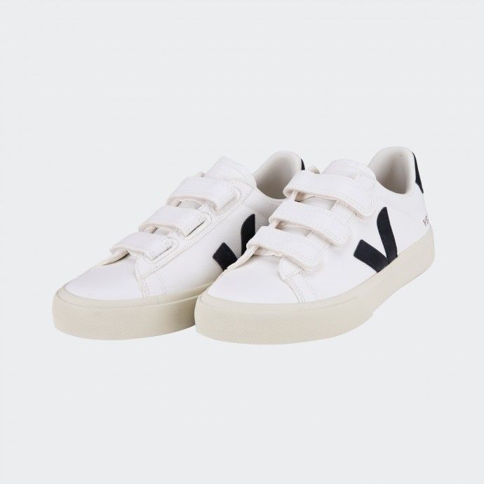 Veja Recife Baskets blanches en cuir sans chrome