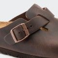 Sabots Birkenstock Boston Habana Cuir Huilé Sabots Birkenstock Boston Habana Cuir Huilé