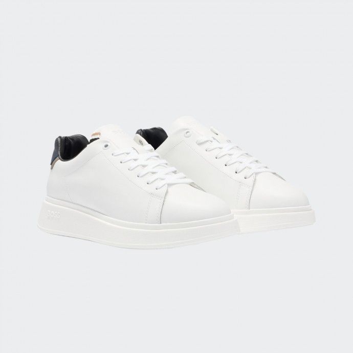 Boss Bulton Runn White Sneakers