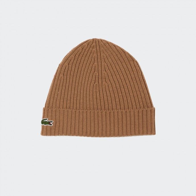 Brown Lacoste Beanie