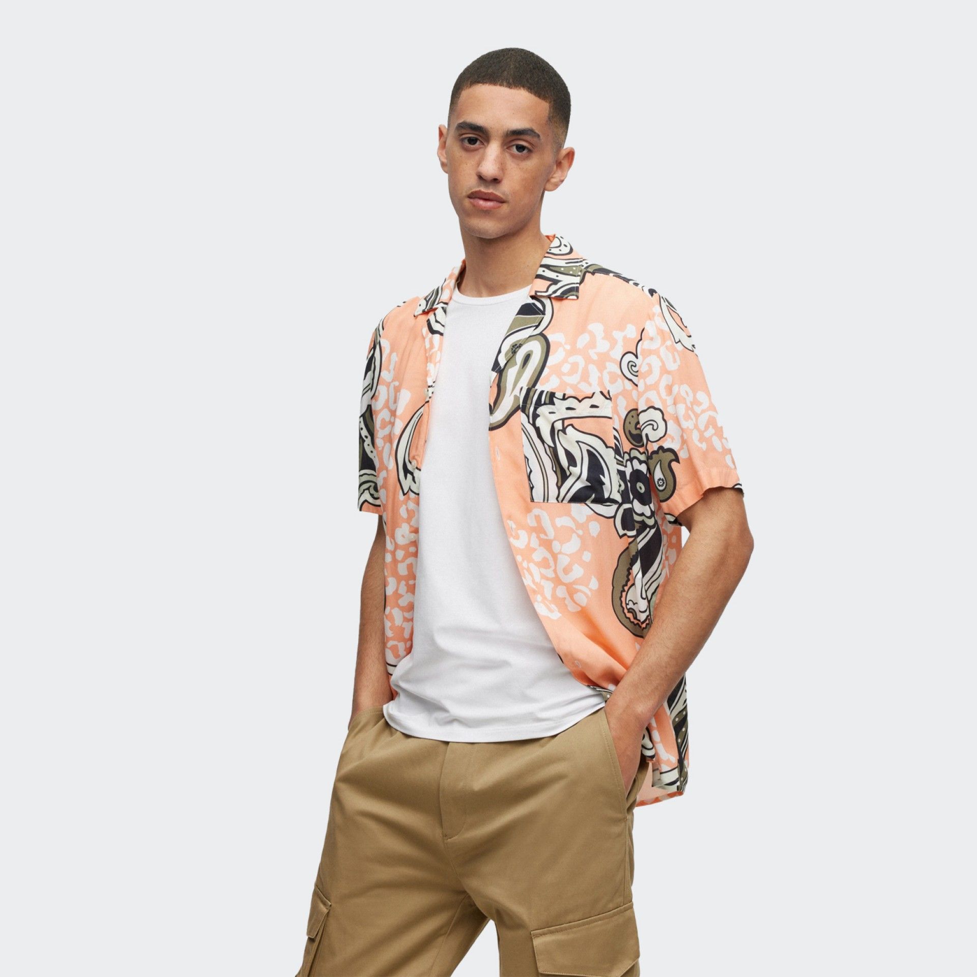 Hugo Boss Salmon shirt