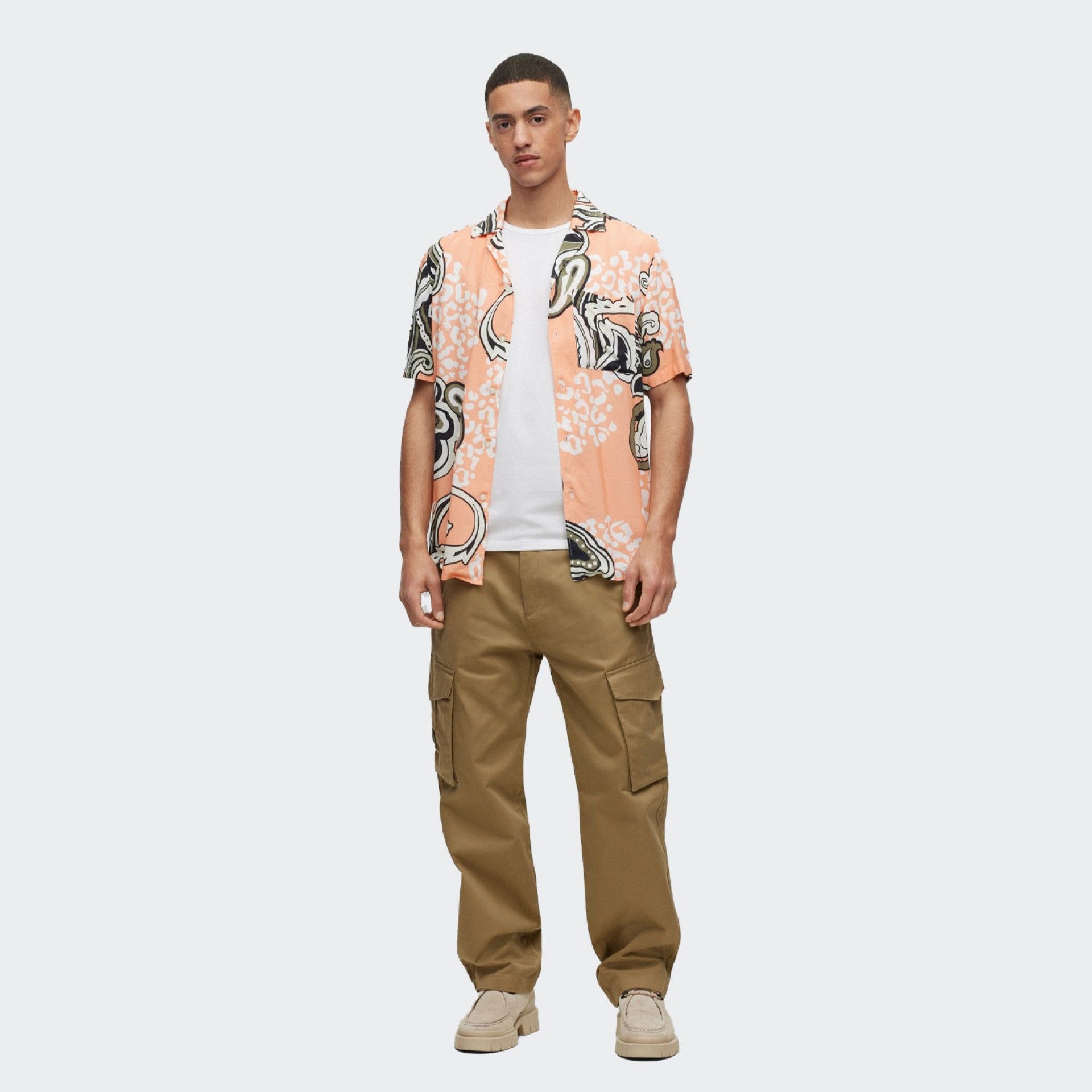 Hugo Boss Salmon shirt