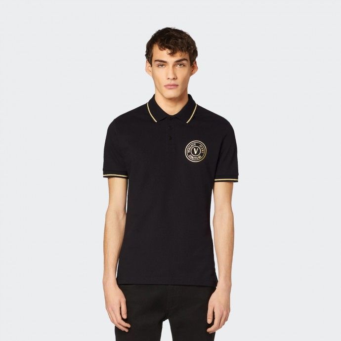 Polo Versace Jeans Couture Black