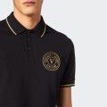 Polo Versace Jeans Couture Black Polo Versace Jeans Couture Black